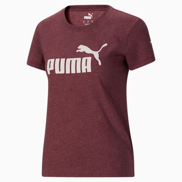 Essentials Women s Logo Heather Tee PUMA